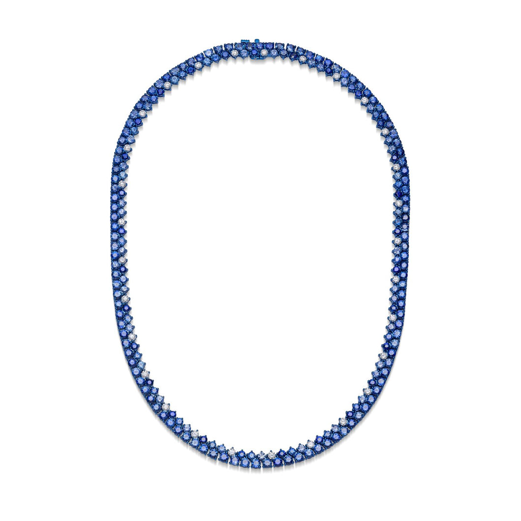 Sapphire Ombre Necklace