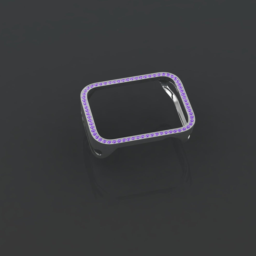 Amethyst Frame for Apple Watch (removable)