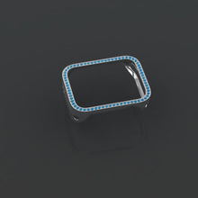 Load image into Gallery viewer, Topaz Sky Blue Frame for Your Apple watch (removable)
