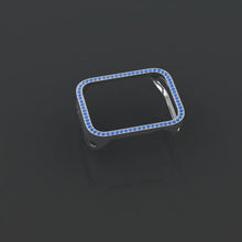 Load image into Gallery viewer, Topaz Frame for Your Apple watch (blue/removable)
